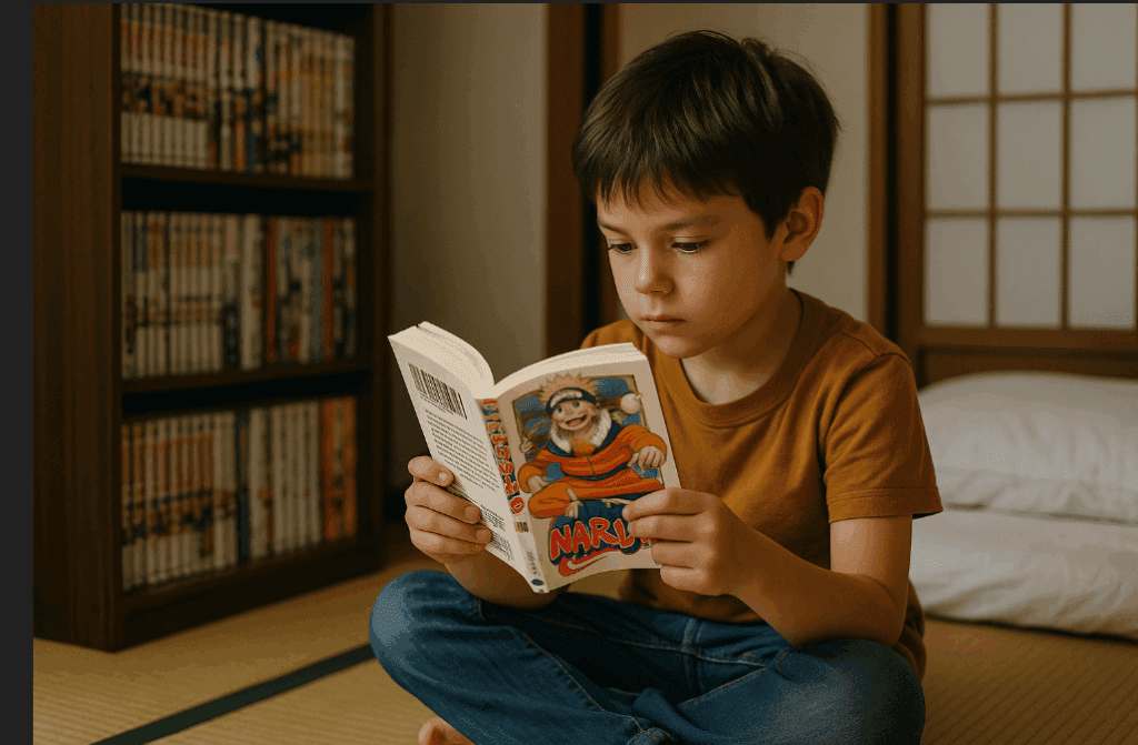 Cuál es la edad recomendada para leer un manga Naruto